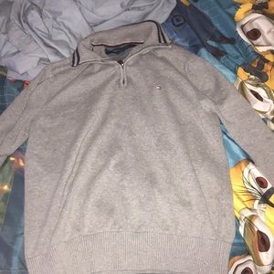 Tommy Hilfiger grey zip up